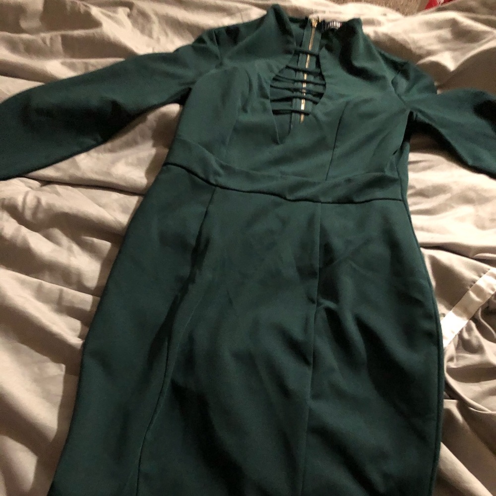 Green dress